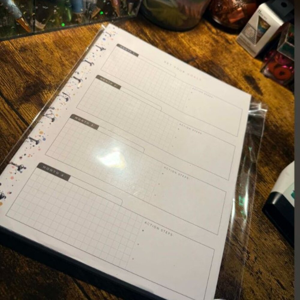 Happy Planner - Classic Size notebook guided journal